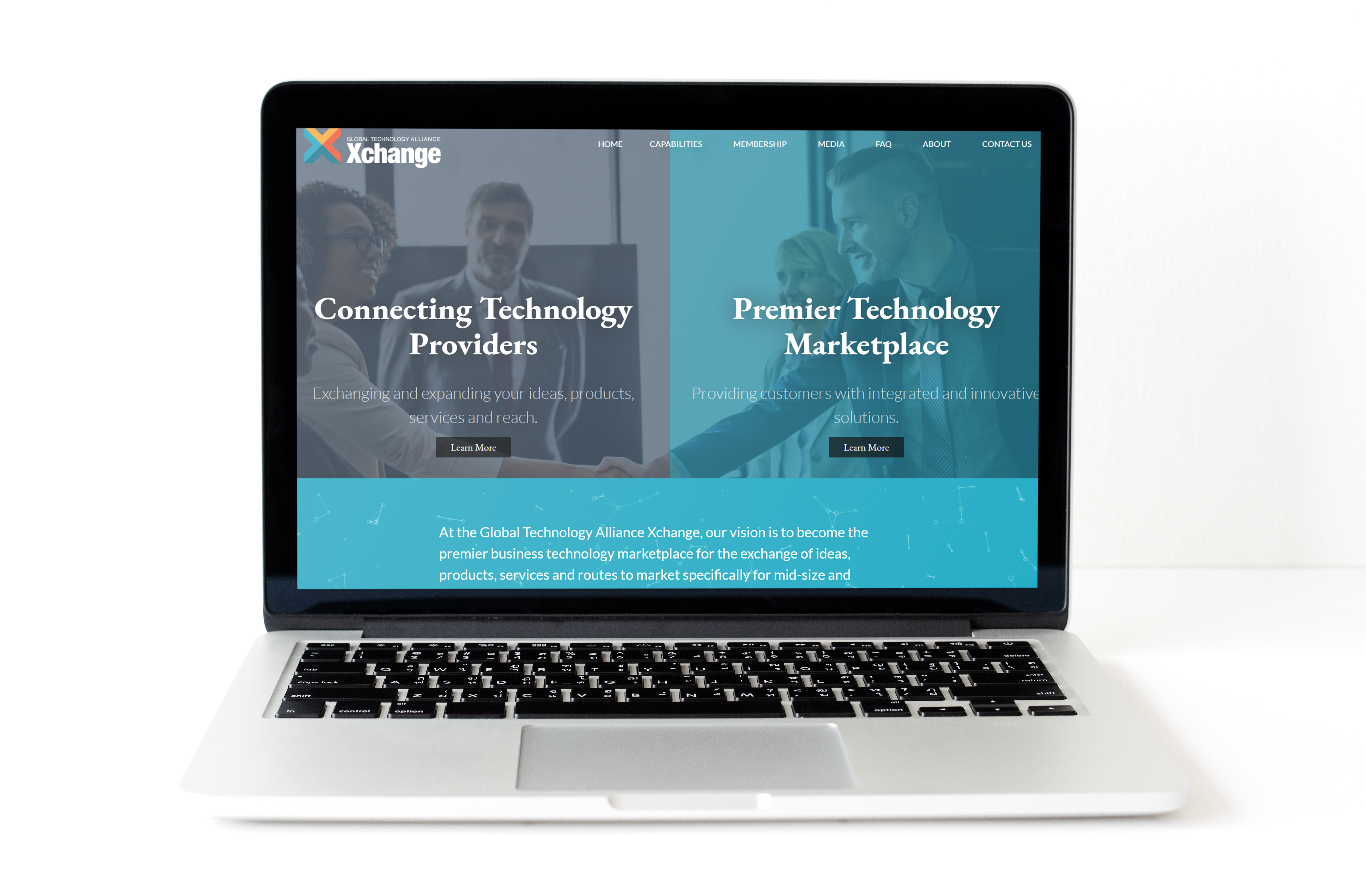 Global Tech Alliance Exchange Web Design