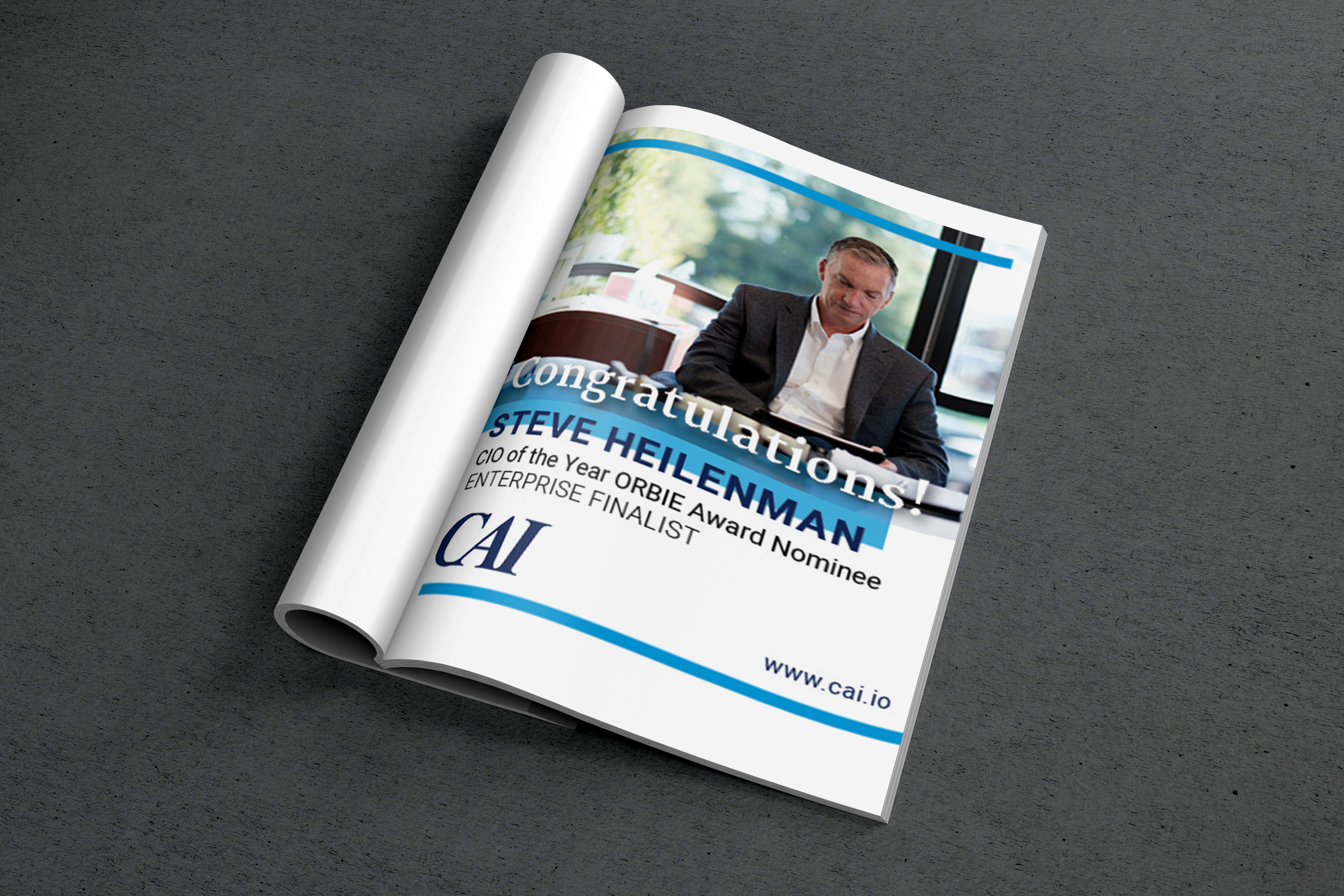 Orbie Nomination Magazine Ad